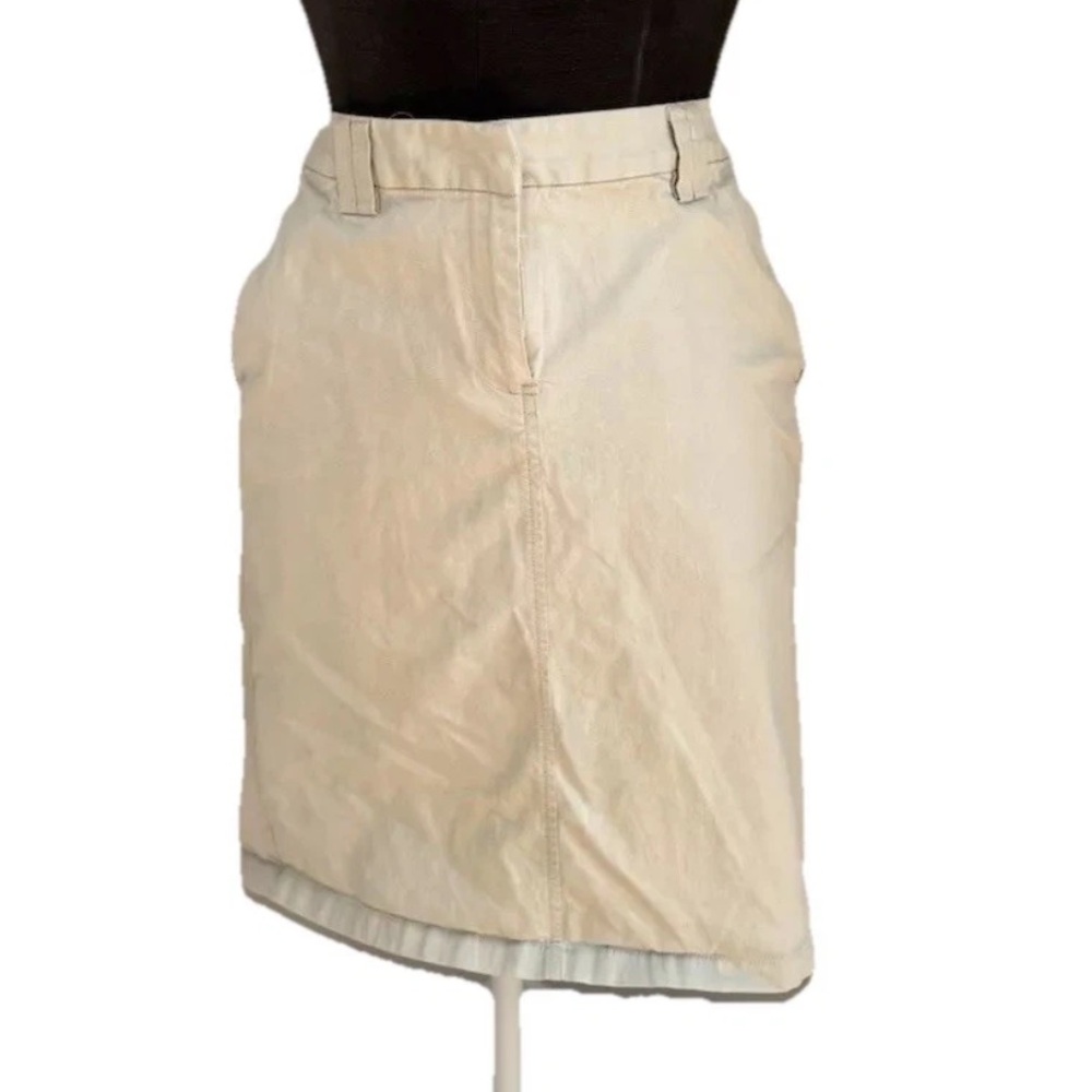 The Limited Stretch Women’s Khaki PencilSkirt with side & back pockets, size 10
